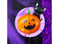 Balon foliowy Dynia i kot na Halloween - 69 x 84 cm - 1 szt.