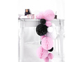Hanging ball decoration black - 20 cm - 1 pc.