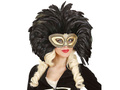 Shiny Black Cat Eye Eyemask - 1 pc.