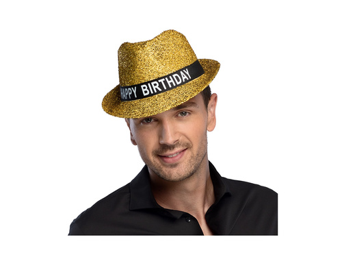Kapelusz Sparkling Happy Birthday