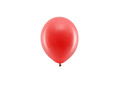 Balony pastelowe czerwone - 12 cm - 100 szt.