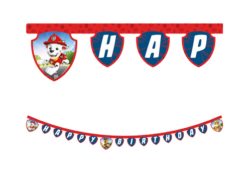 Psi Patrol birthday banner - 200 cm - 1 pc.