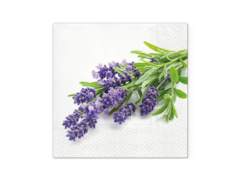 Lavender napkins - 33 cm - 20 pcs.