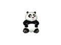 Balon foliowy do patyka Miś Panda - 33 x 23 cm - 1 szt