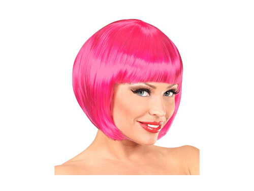 Gorący róż peruka Chanel