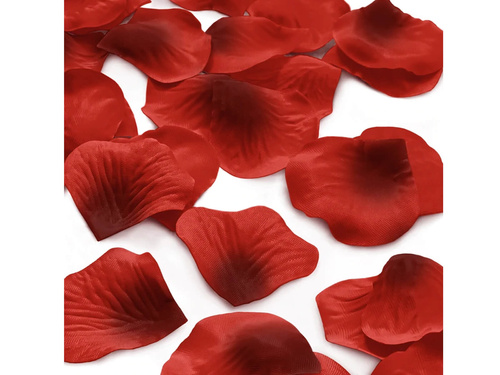 Rose petals - red shaded - 100 pcs.