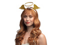 Angel wings tiara with halo