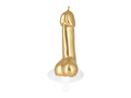 Świeczka Penis - złota - 1 szt.