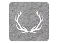 Podstawka kwadratowa pod kubek - Renifer - 10 cm - 4 szt.