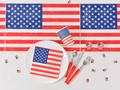 USA Flag paper napkins - 33 cm - 20 pcs.
