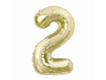 Number 2 Foil Balloon - 85 cm - 1 pc