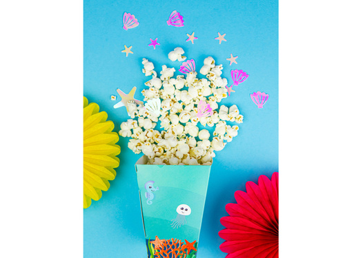 Popcorn boxes Underwater world - 6 pcs.