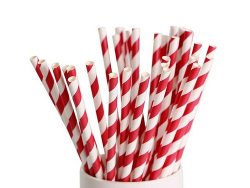 Paper Party Straws - 20 pcs