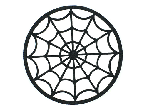 Spiderweb Felt stand - 36 cm