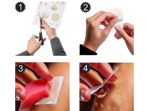 Tatuaże zmywalne Cyganka