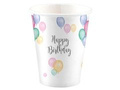 Kubeczki papierowe Baloniki - 250 ml - 8 szt.