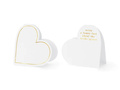 Place Cards Hearts, 15.7x22 cm 10 pcs