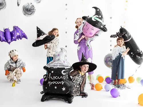 Halloween Witch's Hat foil balloon - 60 cm - 1 pc.