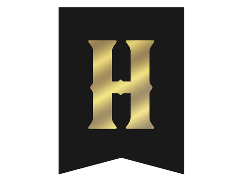 New Year silver banner - 1 piece.