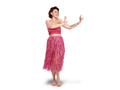 Hawaiian Skirt 77 cm pink