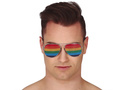 Aviator glasses multicolor - 1 pc