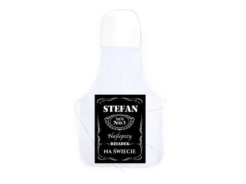 Fartuch kuchenny personalizowany na dzień dziadka Whisky - 1 szt.