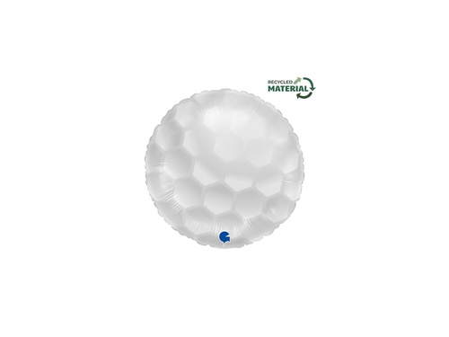 Balon foliowy okrągły piłeczka golfowa - 14" - 1 szt.
