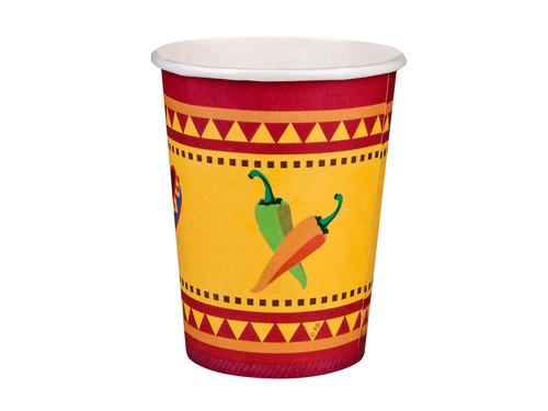 Paper cups Mexico - 210 ml - 10 pcs