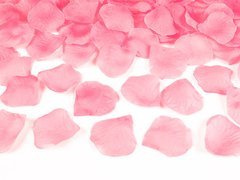 Płatki róż - jasnoróżowe- 500 szt.