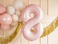 Number 8 Pink Foil Balloon - 72 cm - 1 pc