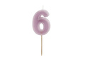 Candle no 6 - 1 pc