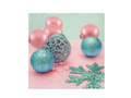 Christmas napkins Brocade baubles - 33 cm - 20 pcs.
