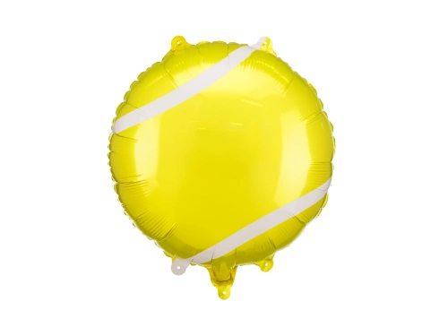 Balon foliowy Piłka do tenisa - 35 x 35 cm - 1 szt.