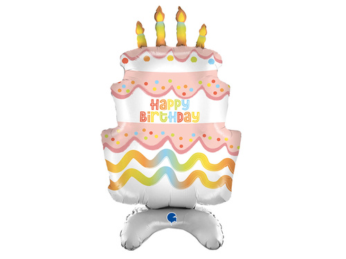Happy Birthday Foil Balloon - 97 cm - 1 pc