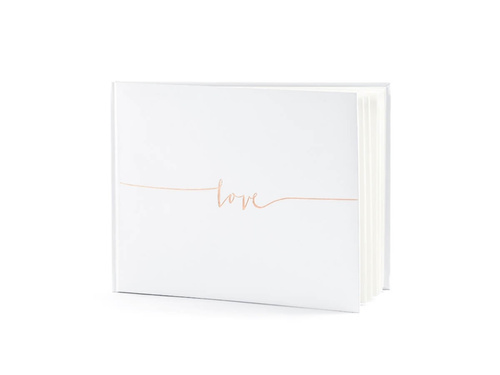 Love wedding guest book - 22 cards