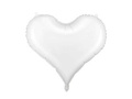 Foil balloon Heart white - 61 x 53 cm - 1 pc.