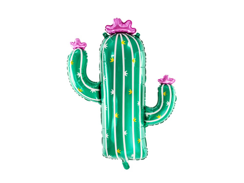 Foil balloon Cactus - 60 x 82 cm - 1 pc.