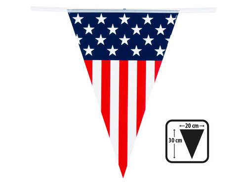 Baner flagi USA - 6 m - 1 szt.