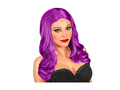 Fioletowa peruka Roxy