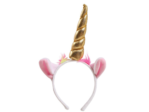Gold Unicorn Headband - 1 pcs