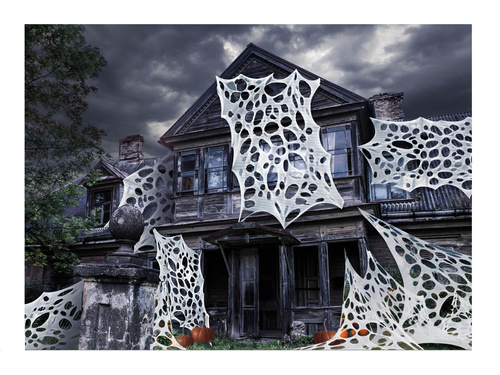 Pajęczyna DIY na Halloween - 1 szt.