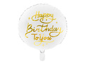 Happy Birthday To You foil balloon - 45 cm - 1 pc.