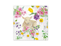 Easter napkins Lamb in flowers - 33 cm - 20 pcs.