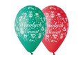Balony na Boże Narodzenie - 30 cm - 5 szt.