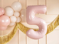Number 5 Pink Foil Balloon - 72 cm - 1 pc