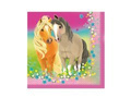Birthday napkins Horses - 33 cm - 20 pcs.