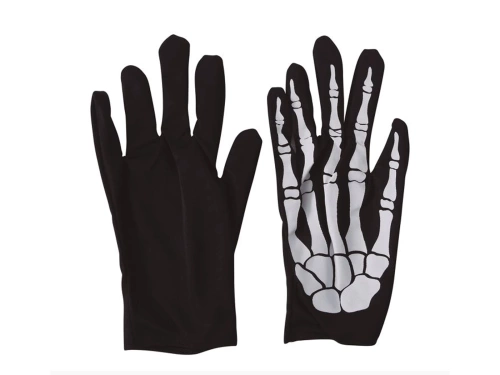 Skeleton Gloves - 1 pair