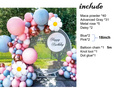 Balloon arch kit