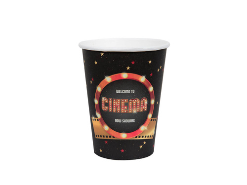 Hollywood paper cups - 270 ml - 10 pcs.