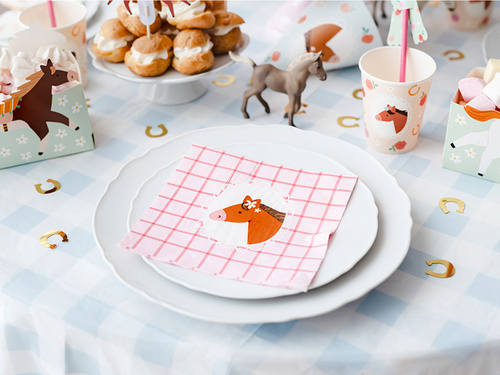 Horses Napkins - 33 cm - 12 pcs